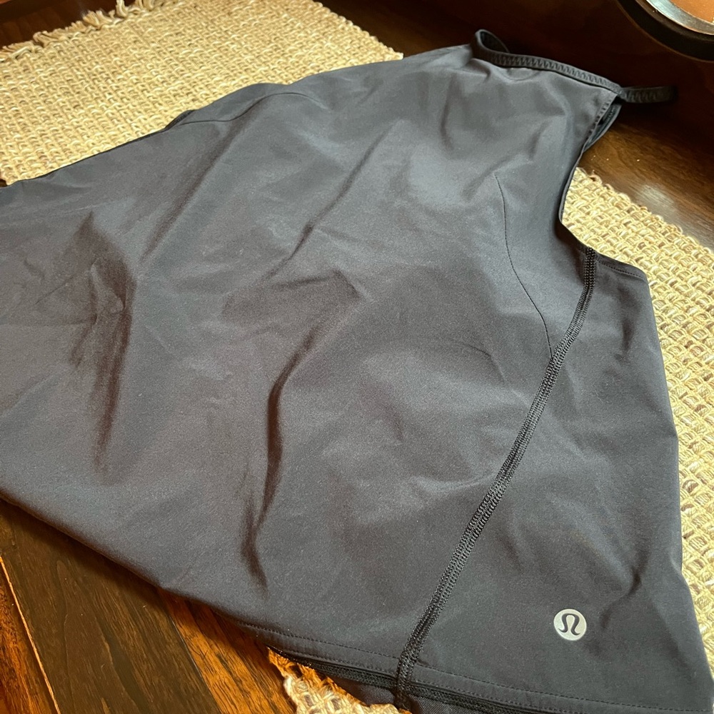 Lululemon Black Athletic Tank Top
